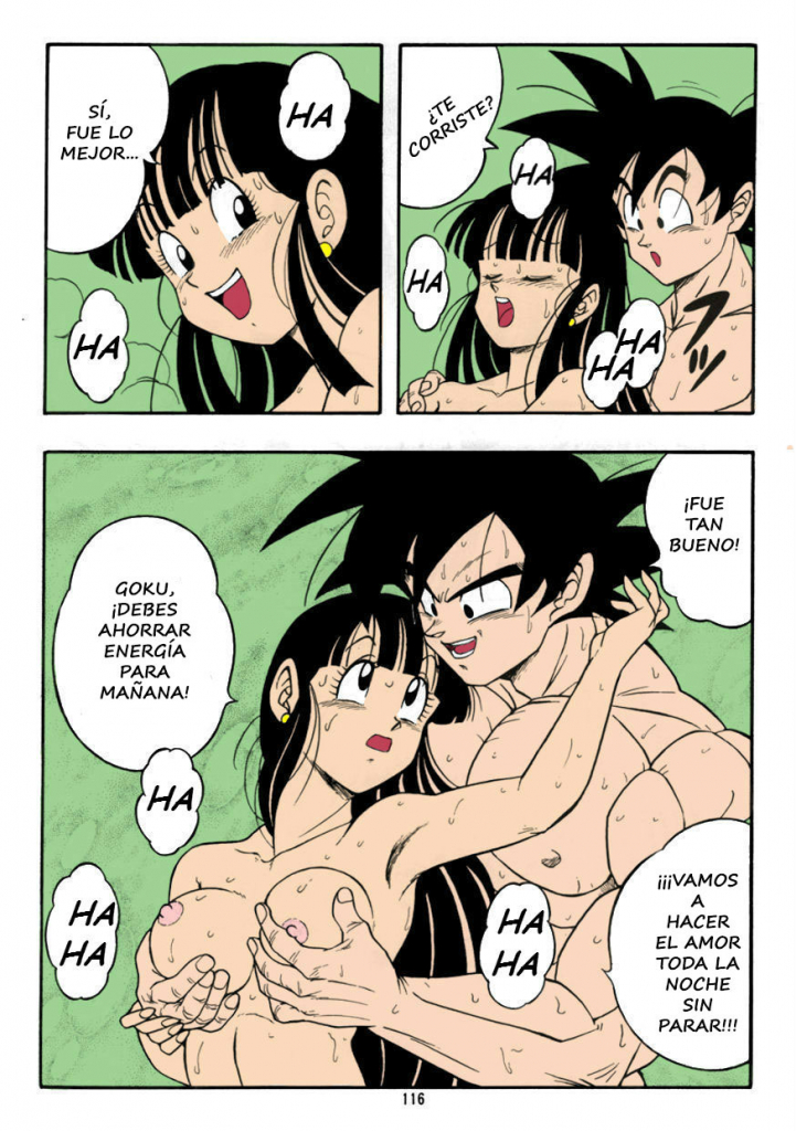 ᐅ DRAGON BALL H - Goku x Milk