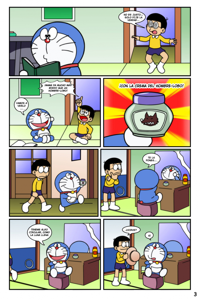 ᐅ DORAEMON - Historias de Hombres LOBOS