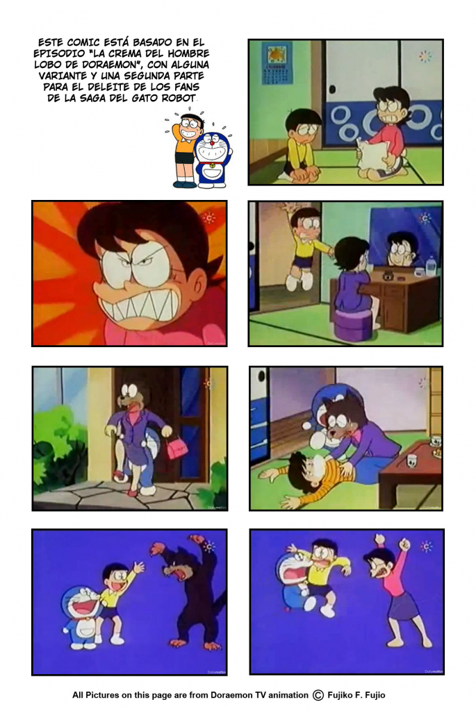 ᐅ DORAEMON - Historias de Hombres LOBOS