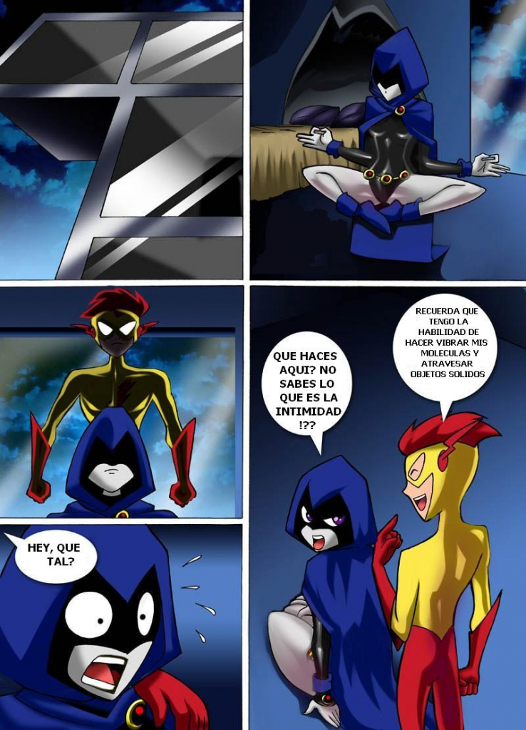 ᐅ TEEN TITANS - Raven vs Flash