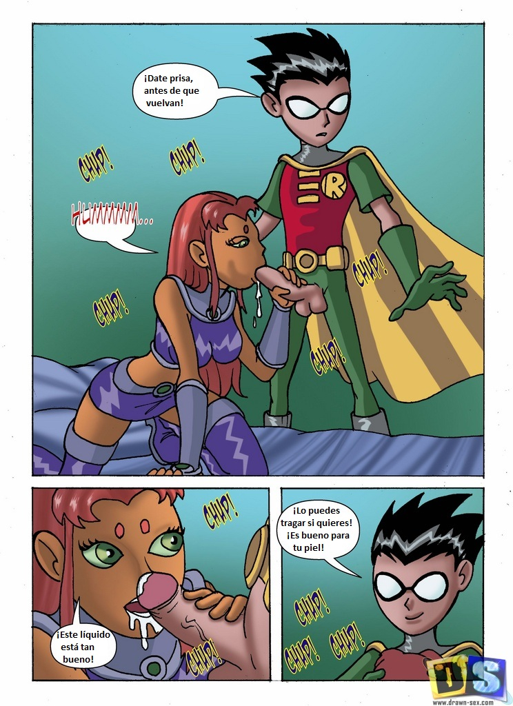 ᐅ JOVENES TITANES - Robin vs Starfire